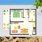 Strandblick 3 Apartman *
